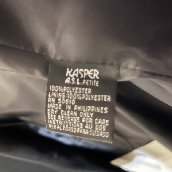 Black fully lined blazer - Picture 3 of 5